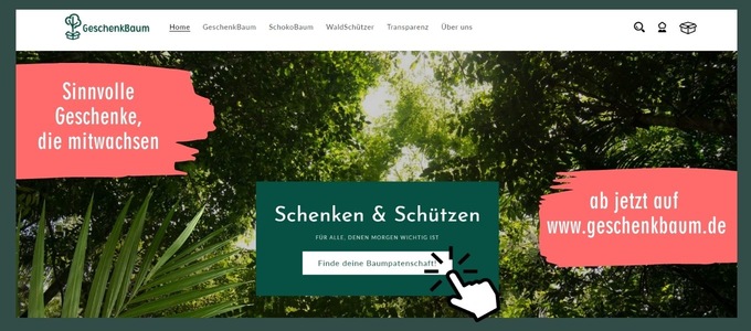 Sinnvoll Schenken im GeschenkBaum-Shop