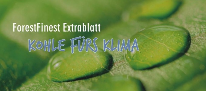 ForestFinest Extrablatt: Kohle fürs Klima