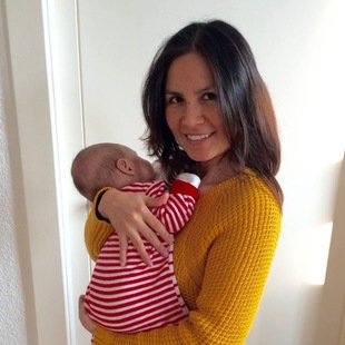 Marisol Najarro mit Sohnemann